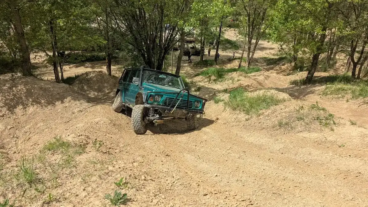 Trial Action in der Kiesgrube